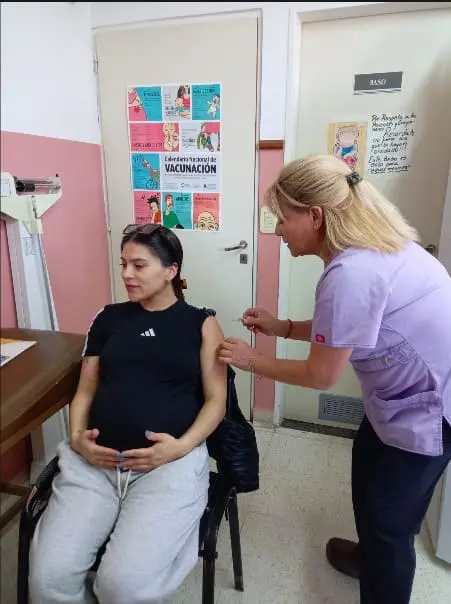Más de 1.400 embarazadas se vacunaron en Chubut para proteger a sus bebés de la Bronquiolitis y la Neumonía