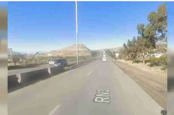 Choque en cadena complicó el tránsito en la Ruta 3 antes del partido