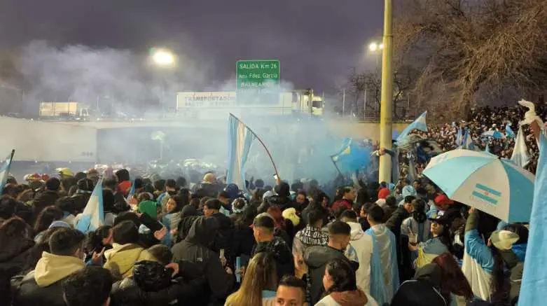 Parte de la Selección Argentina ya aterrizó en Ezeiza