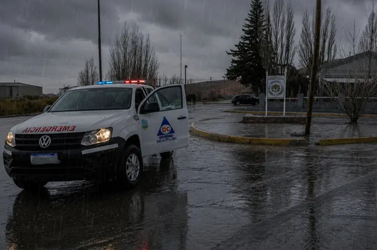 Comodoro: Cayeron 20 mm y hay amenaza de agua nieve