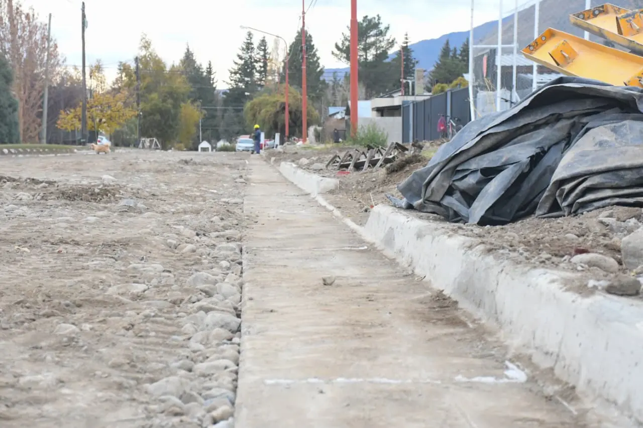 Cerró el Registro de Oposición y Esquel avanzará con obras de cordón cuneta y adoquinado en Altos de la Cascada