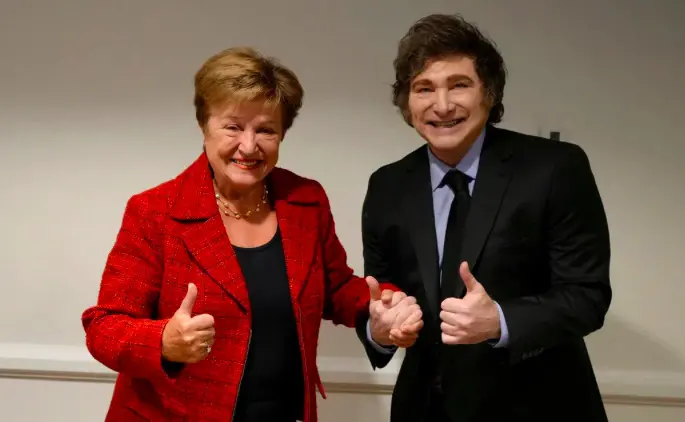 Georgieva pisará Vaca Muerta en su visita