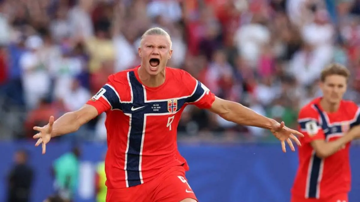 Mundial 2026: Erling Haaland noqueó a Brasil y metió a Noruega en cuartos de final