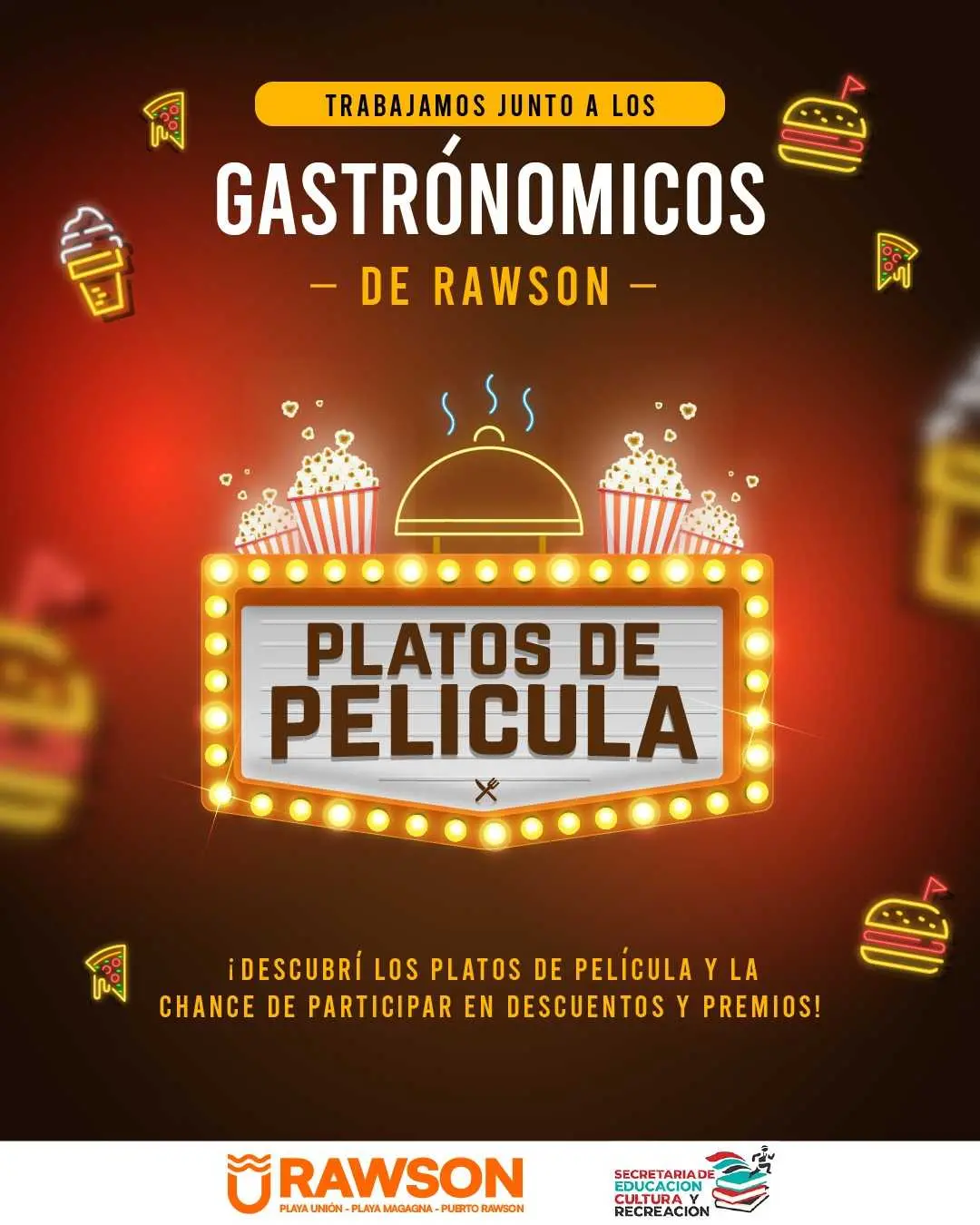 Rawson y Playa Unión presentan «Platos de Película»: Una propuesta gastronómica para estas vacaciones