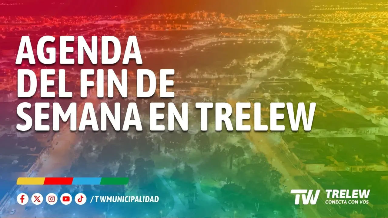 Trelew presenta una renovada agenda cultural, de cine y recorridos históricos para el fin de semana