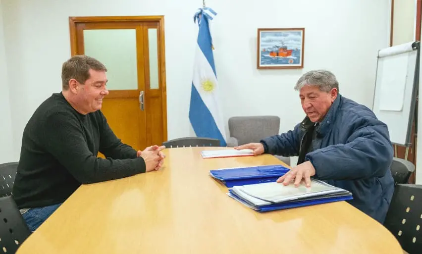 Rawson: municipio y vecinal del barrio Río Chubut fortalecen el trabajo conjunto
