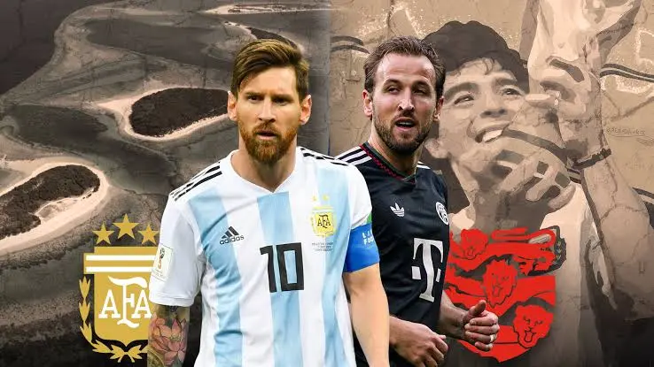 0-0 al descanso: Argentina e Inglaterra igualan sin goles en el primer tiempo en Atlanta