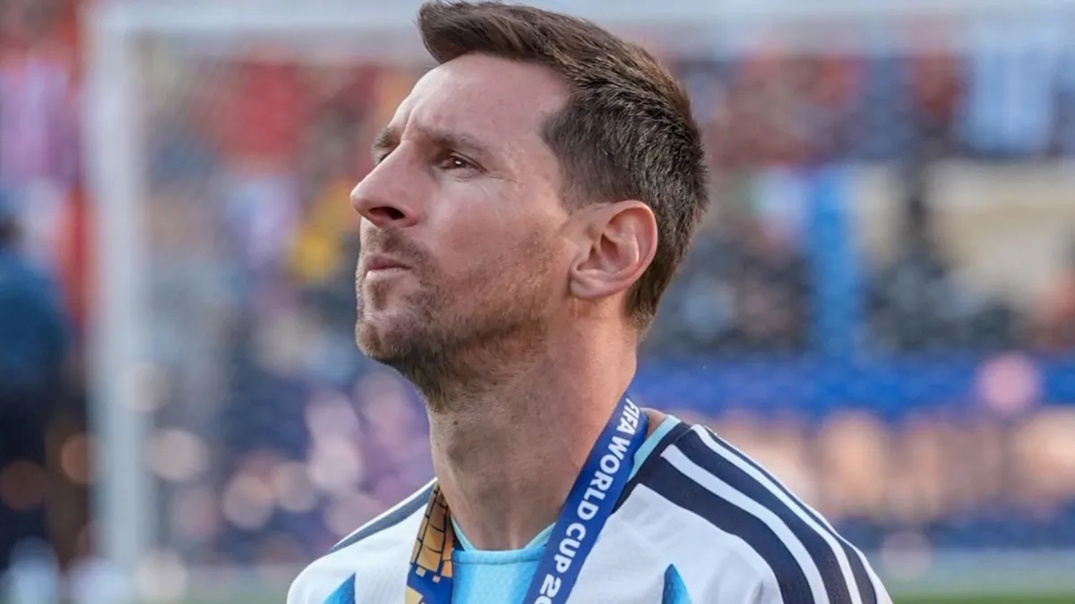 Lionel Messi llegó a Rosario para disfrutar de unos días de descanso en familia