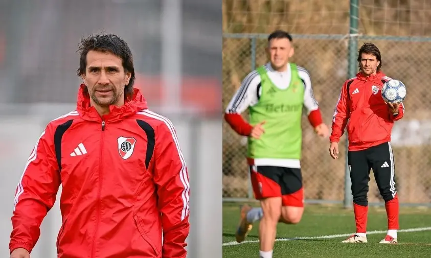 Arrancó la era Ponzio en River: los tres desafíos del DT interino tras la salida de Coudet