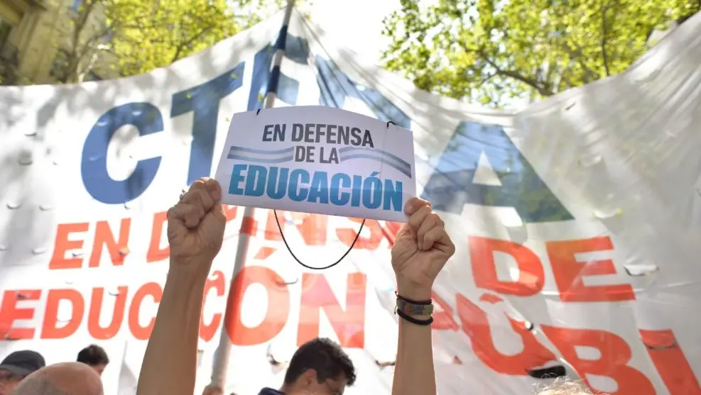 «Basta de ajuste»: CTERA va al paro nacional este lunes 3 de agosto mientras el Gobierno amenaza con sanciones