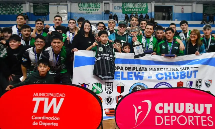 El futsal nacional tuvo su gran cierre en Trelew con la consagración de Camioneros