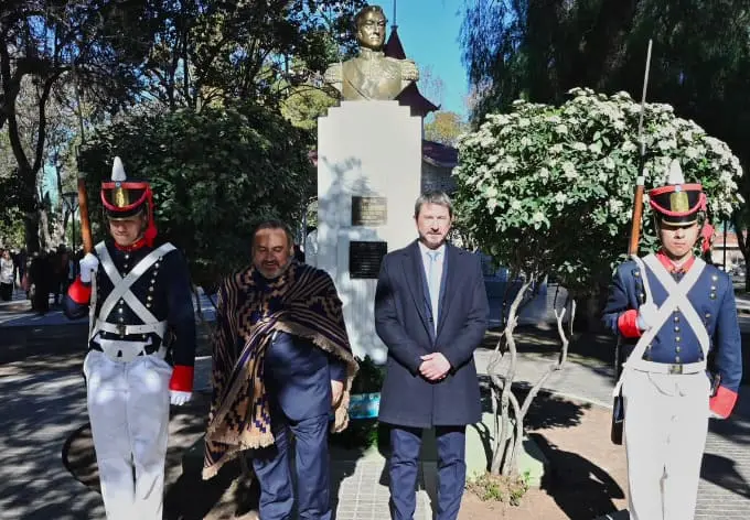 La Municipalidad de Trelew conmemoró el 176° aniversario del paso a la inmortalidad del General José de San Martín