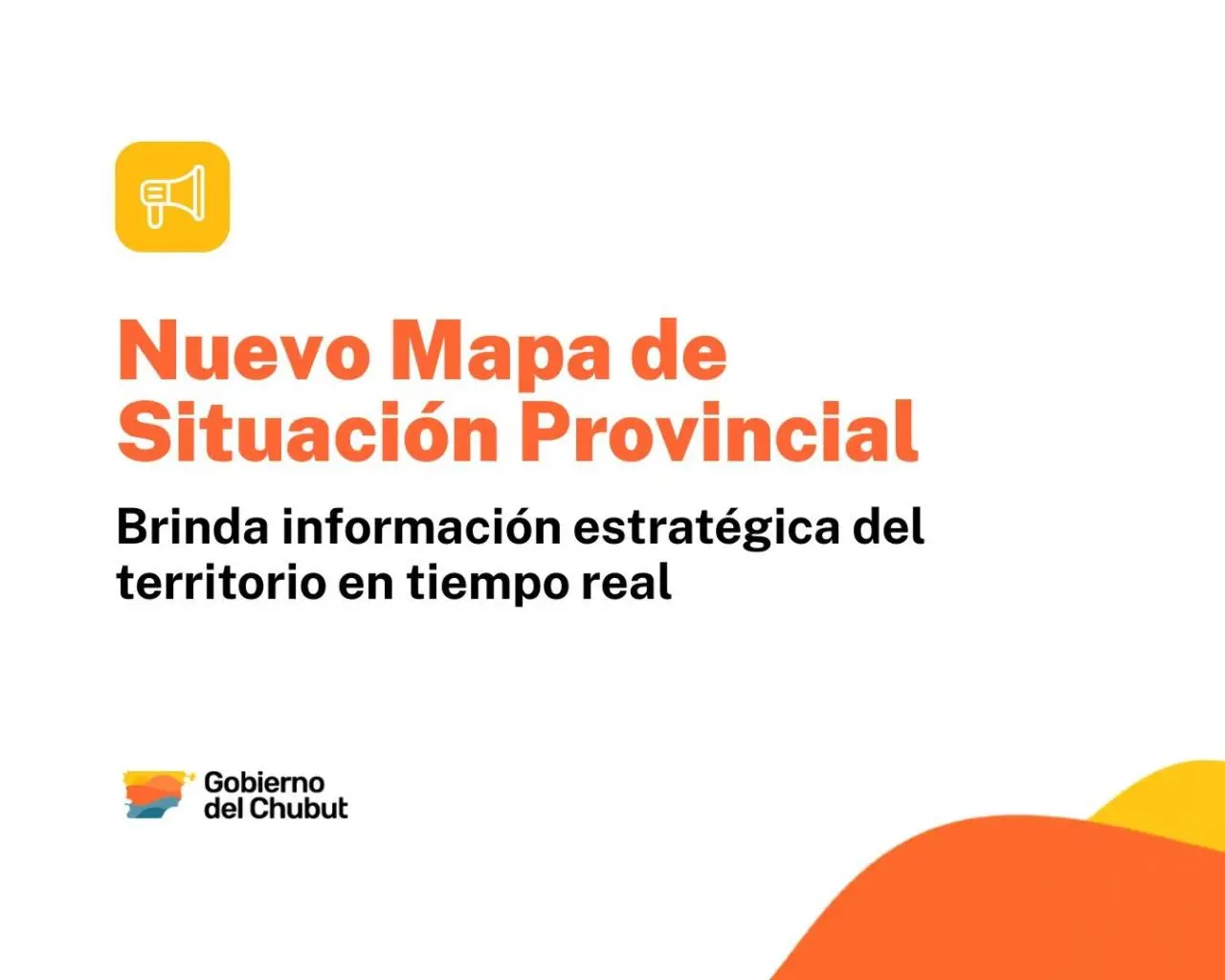 El Gobierno de Chubut lanzó un nuevo Mapa de Situación interactivo