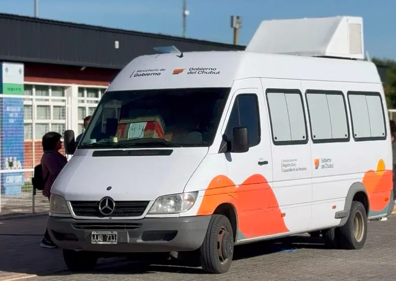La Unidad Móvil del Registro Civil continúa su recorrido por ocho localidades chubutenses