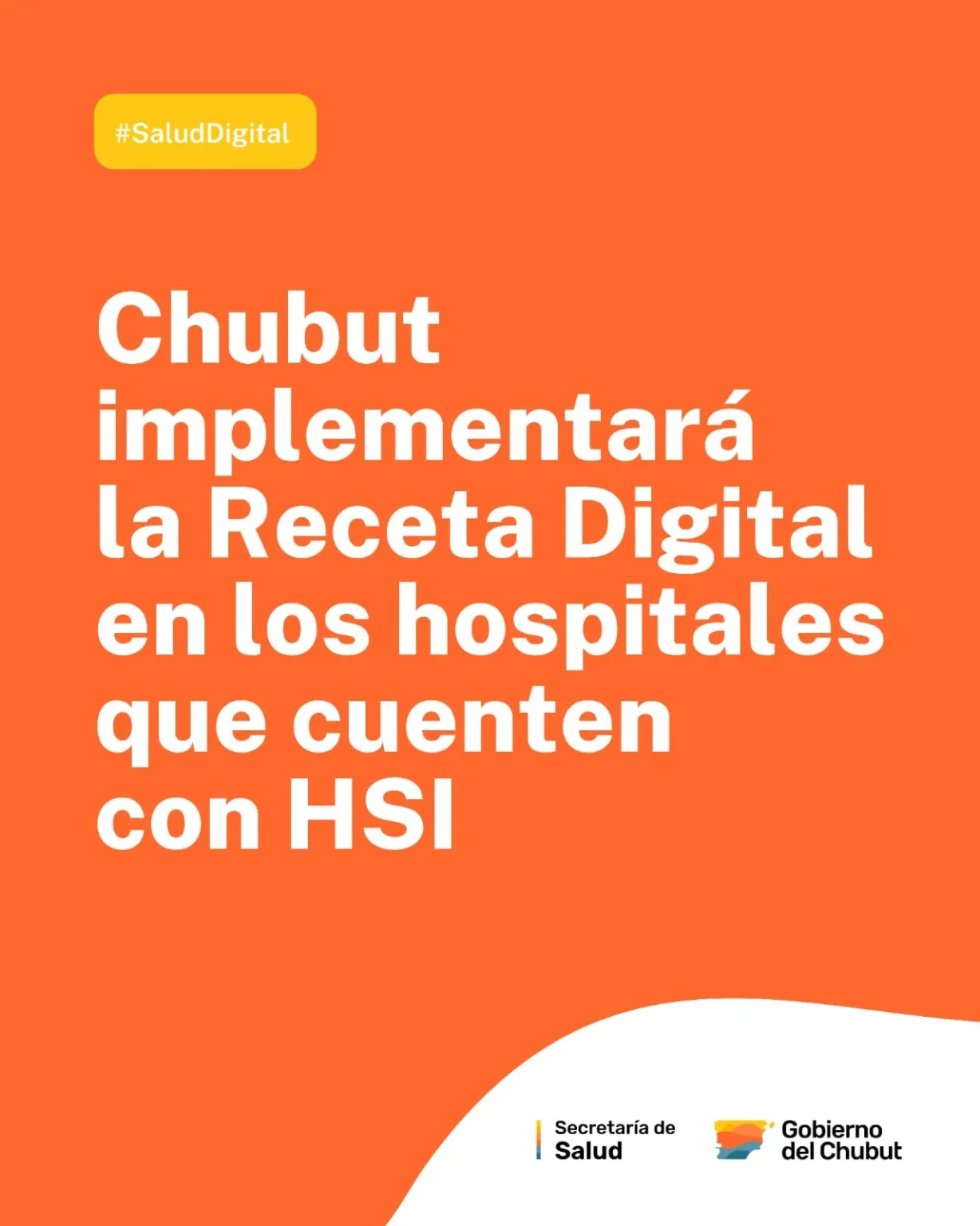 Chubut implementará la Receta Digital en los hospitales públicos con Historia de Salud Integrada