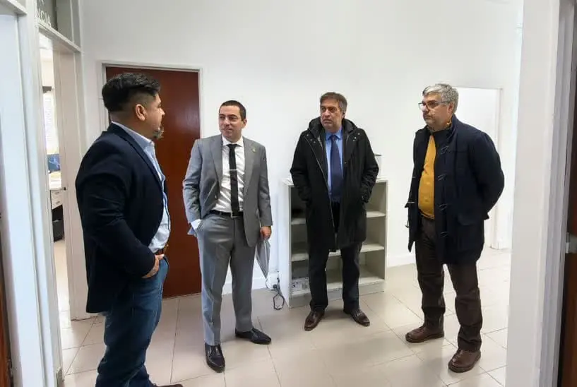 Infraestructura judicial en Puerto Madryn: el STJ supervisó la ampliación de 100 m² para la Justicia Laboral