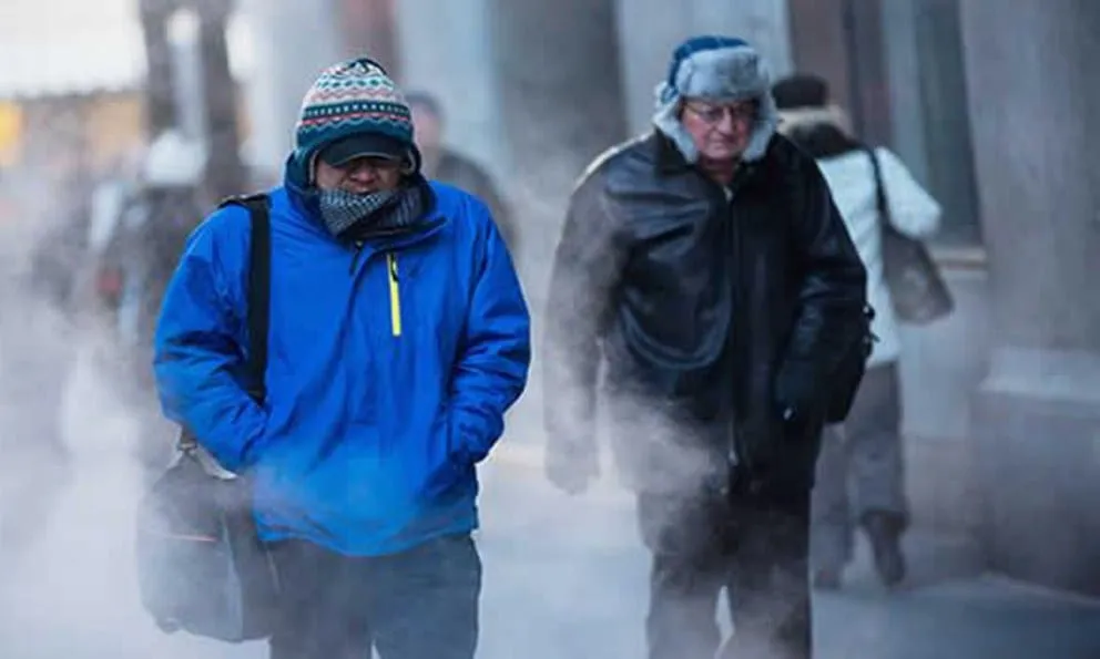 Pronostican un lunes con temperaturas bajo cero y fuertes ráfagas de viento en Chubut