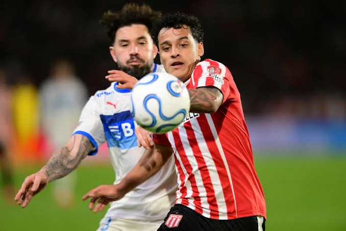 Estudiantes de La Plata visita a la Universidad Católica de Chile, por los octavos de final de la Copa Libertadores