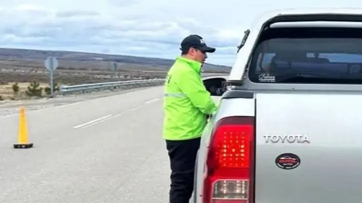 Operativos viales en Chubut: la Provincia controló más de 7.000 vehículos durante el fin de semana