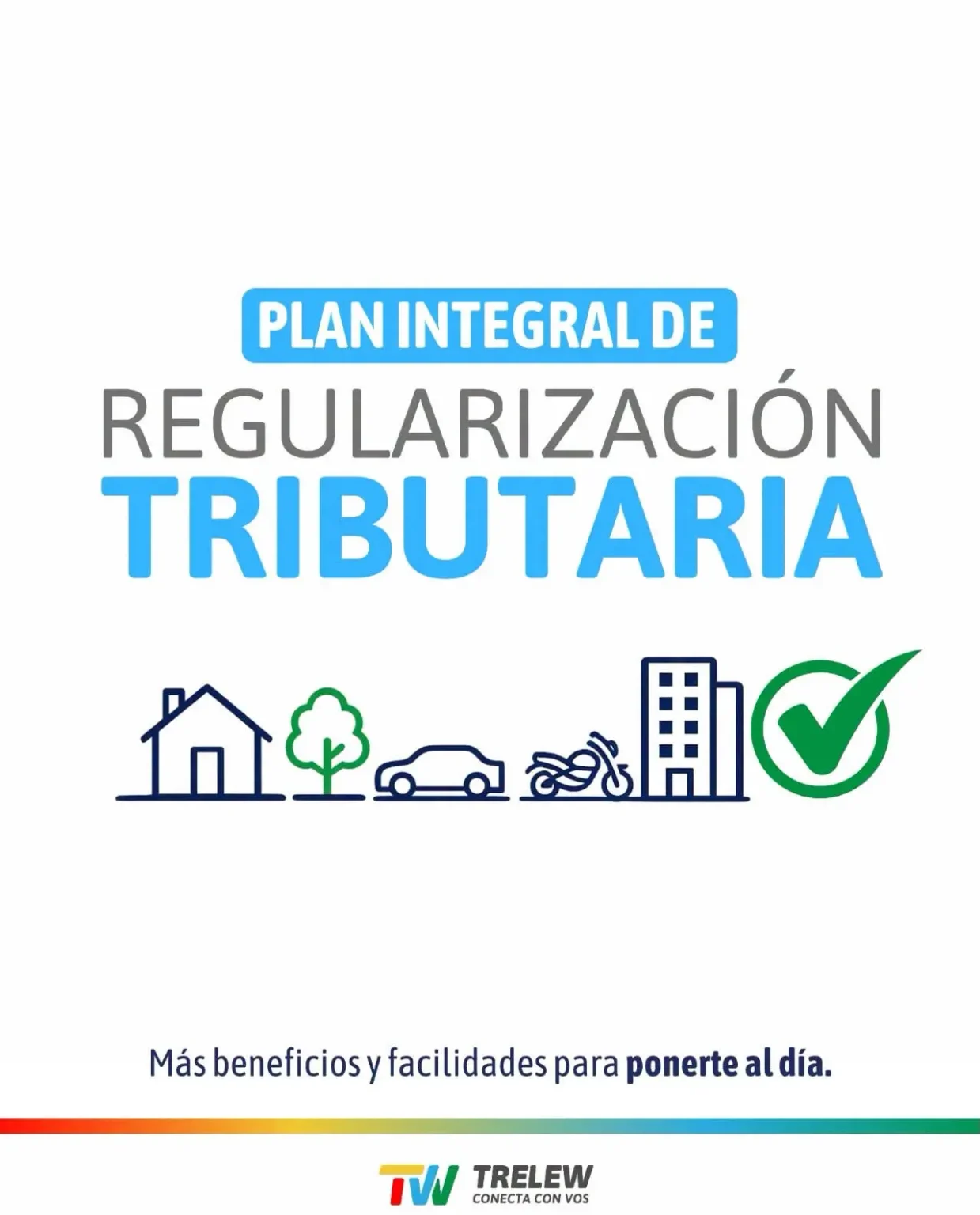 Moratoria en Trelew: hasta el 31 de agosto se podrá acceder a quitas de hasta el 90% en intereses de impuestos