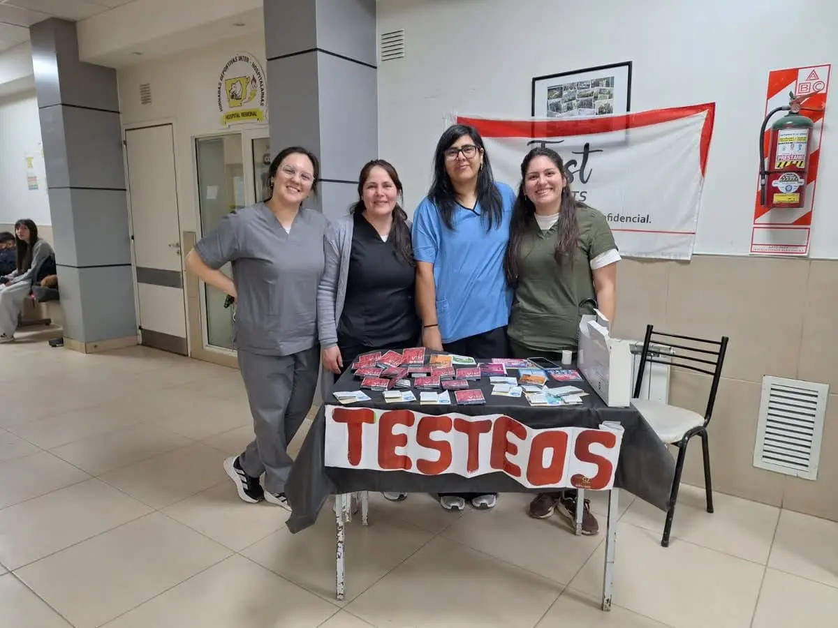 Superó las expectativas: realizaron 153 testeos rápidos de VIH y Sífilis en Comodoro Rivadavia