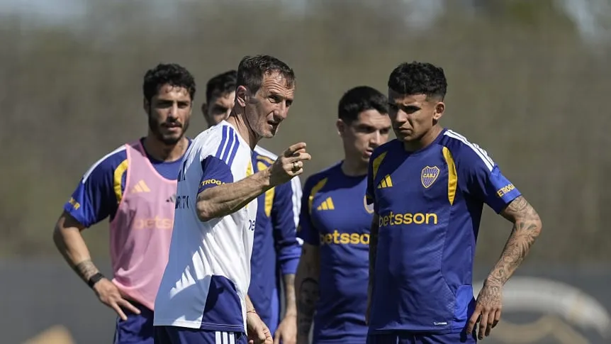 Tensión en Boca: Arruabarrena define el 11 vs Unión