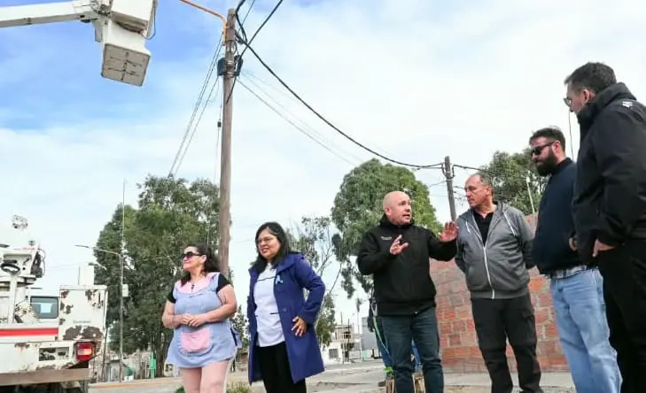 Sastre destacó el trabajo conjunto con Servicoop para seguir fortaleciendo la seguridad en los barrios