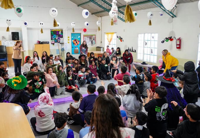 El Municipio festejó el Día de la Primavera con actividades recreativas en distintos barrios