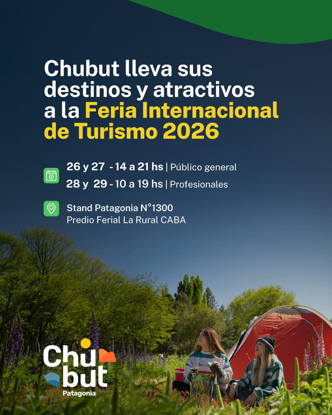 Chubut participará de la 30° edición de la FIT 2026