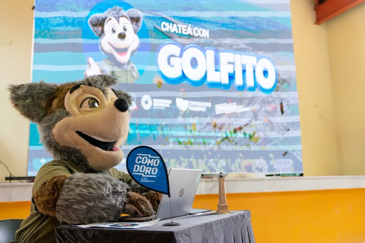 Innovación digital: Comodoro lanzó a “Golfito”, el primer agente virtual de turismo de la provincia golfito agente virtual