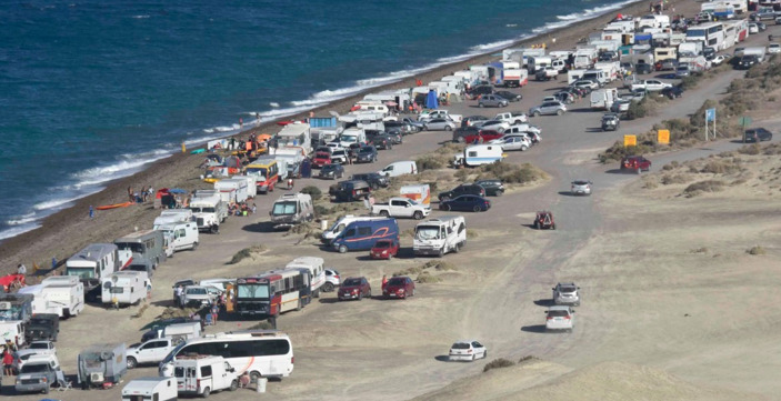 Madryn le pone freno a los motorhomes en la costa