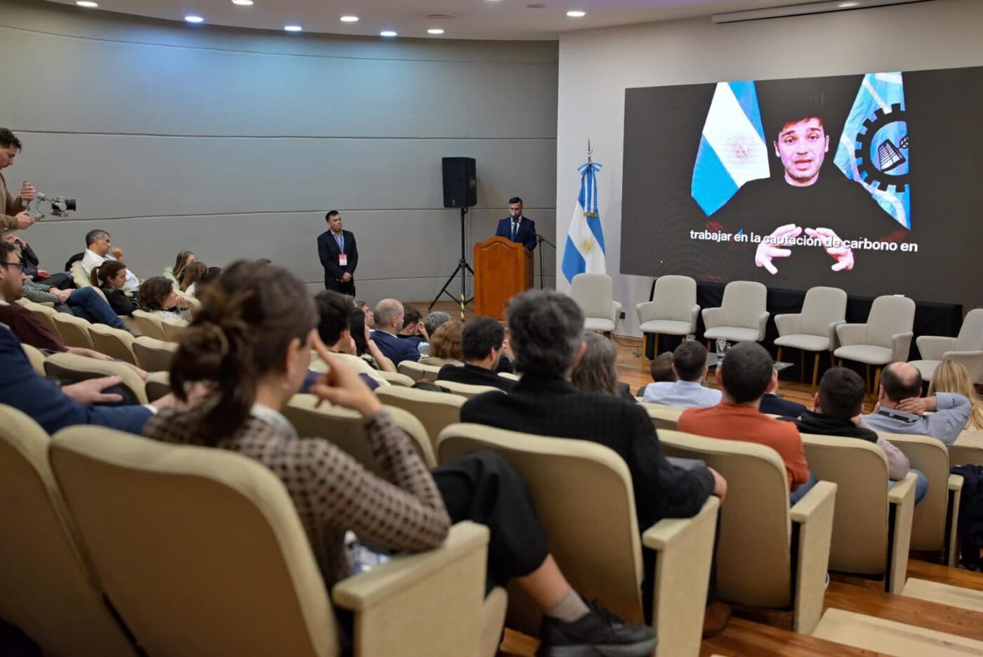 Público en un auditorio