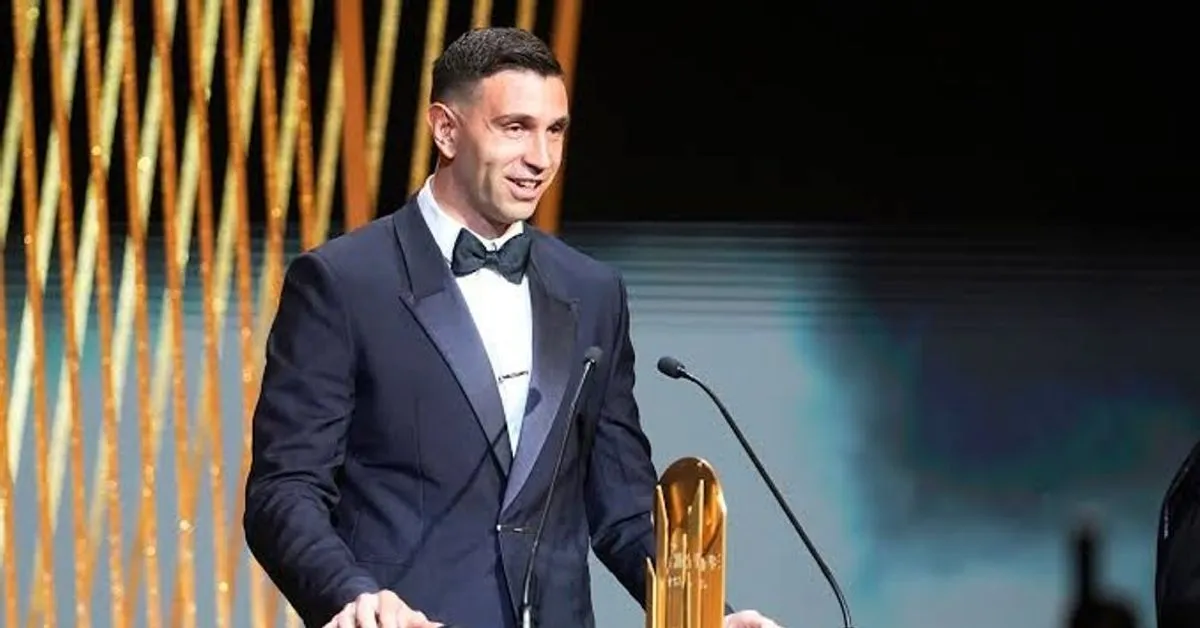 El «Dibu» Martínez fue nominado al Trofeo Yashin 2026 a mejor arquero del mundo