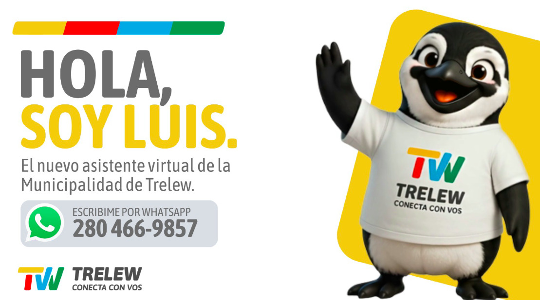 El ChatBot de la Municipalidad de Trelew permite el seguimiento de trámites y reclamos