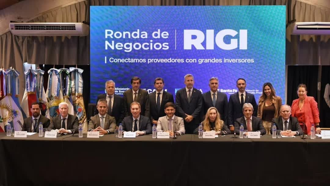 Ronda de negocios del RIGI en Rosario: El Gobierno reunió a 12 gobernadores y más de 2.500 pymes