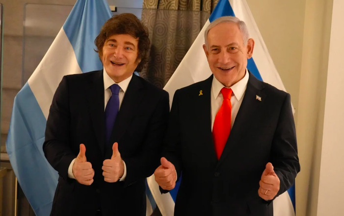 El emotivo mensaje de Netanyahu a Milei