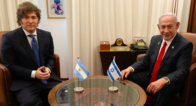 Milei celebró el respaldo israelí por Malvinas