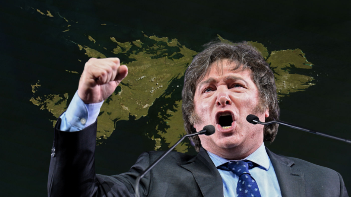 Javier Milei afirmó en Madrid que la ocupación británica en Malvinas es un «riesgo regional» Milei tildó de "riesgo regional" a la ocupación británica en Malvinas