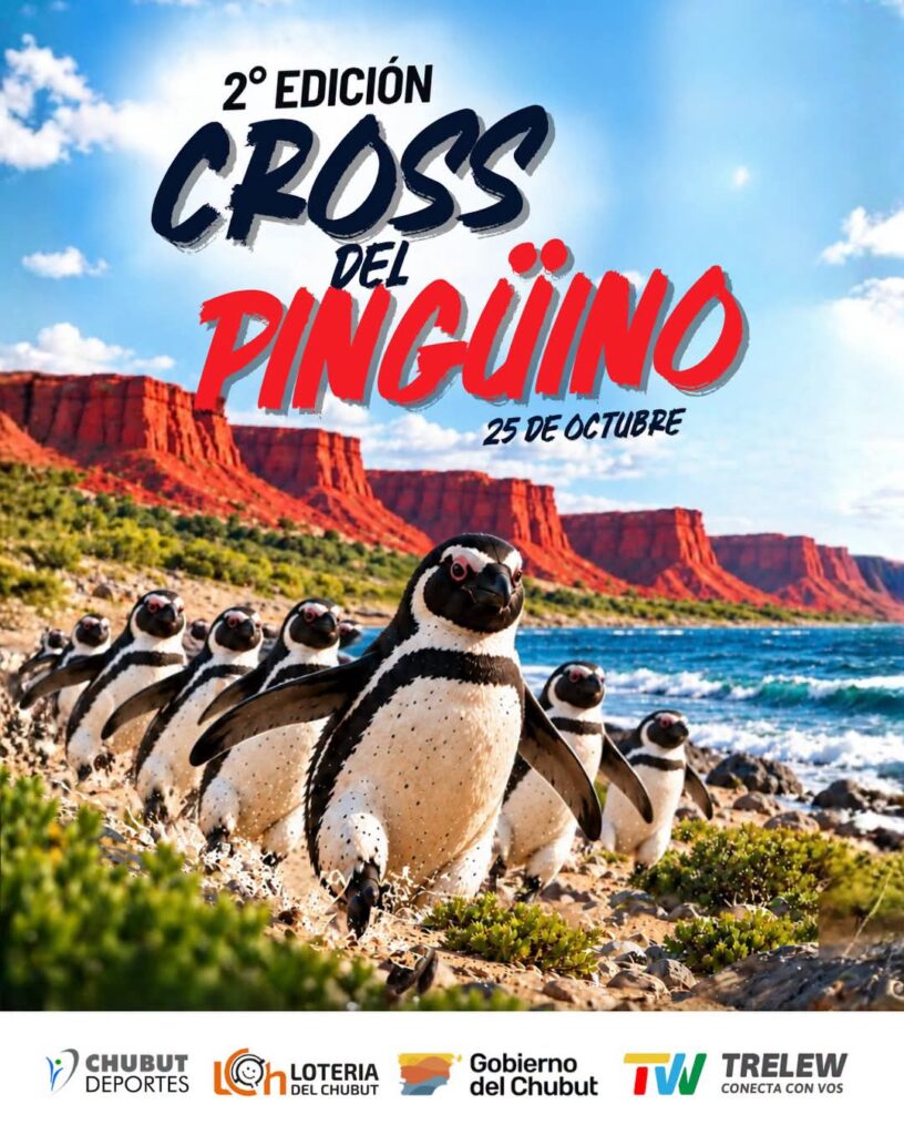 Trelew se prepara para la segunda edición del Cross del Pingüino el 25 de octubre