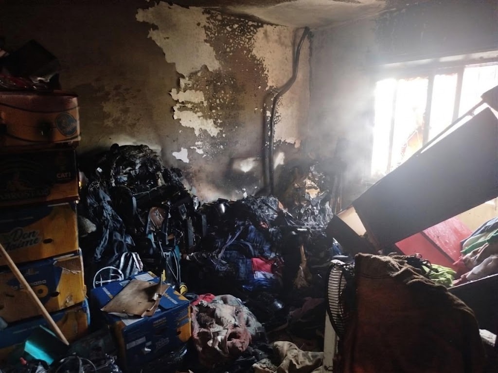 Feroz discusión en Trelew: prendió fuego su casa y cayó preso