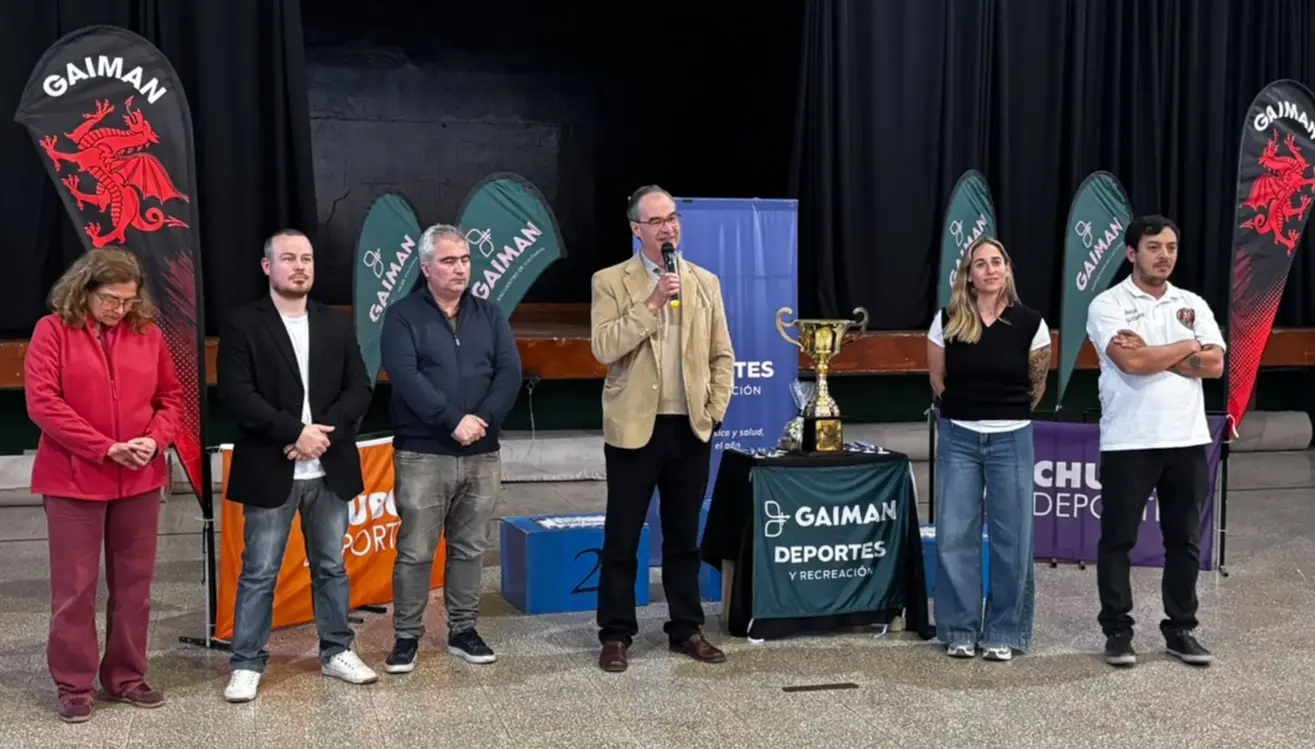 ¡Cita de honor en Gaiman: inició el Abierto Internacional de Ajedrez!