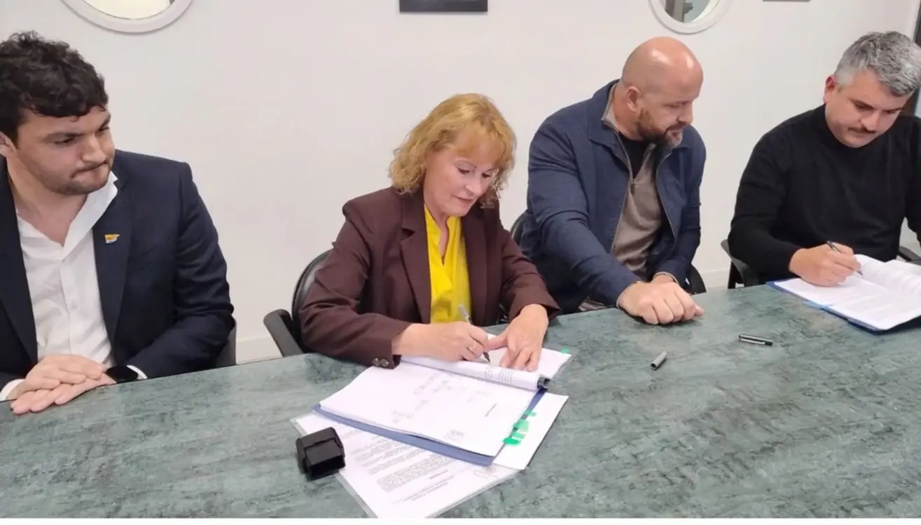 ¡Paz y crecimiento! Firmaron un convenio clave en el Puerto de Comodoro